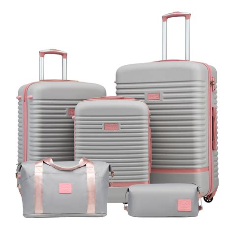 hardside luggage with tsa lock.